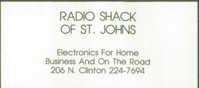 Radio Shack - St John Store